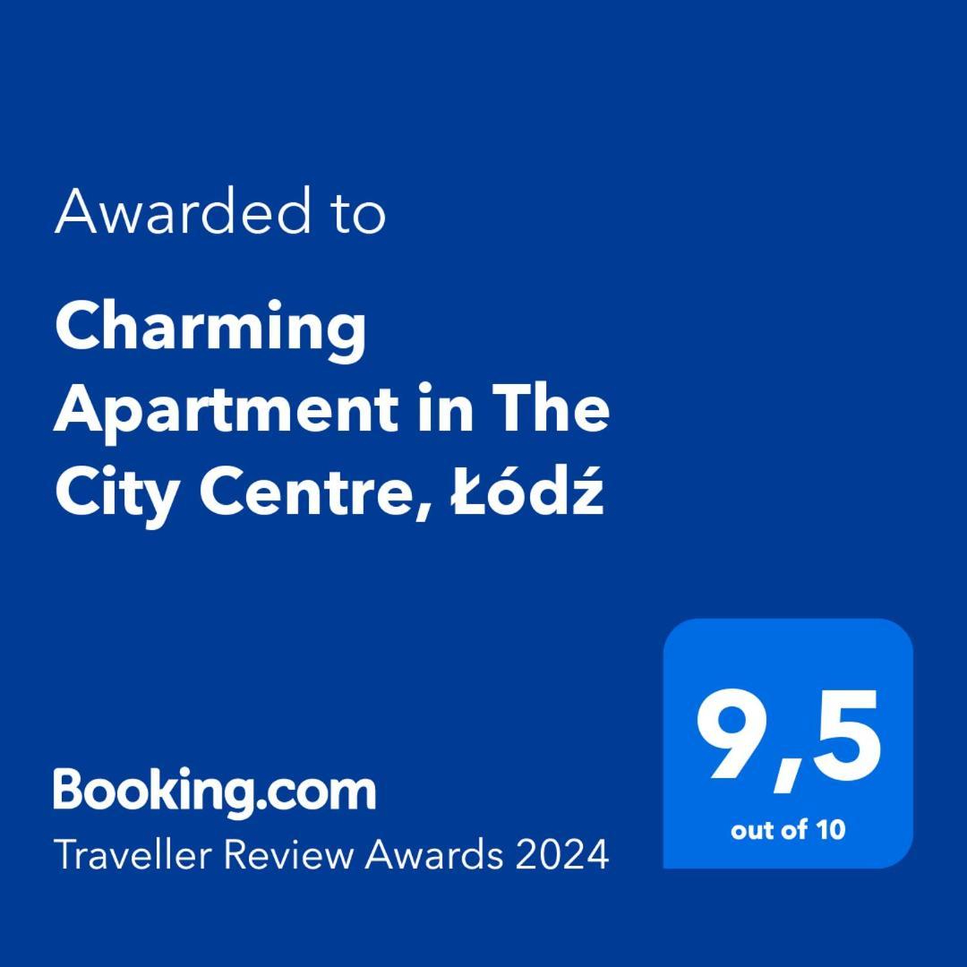 Charming Apartment In The City Centre, Lodz Екстериор снимка